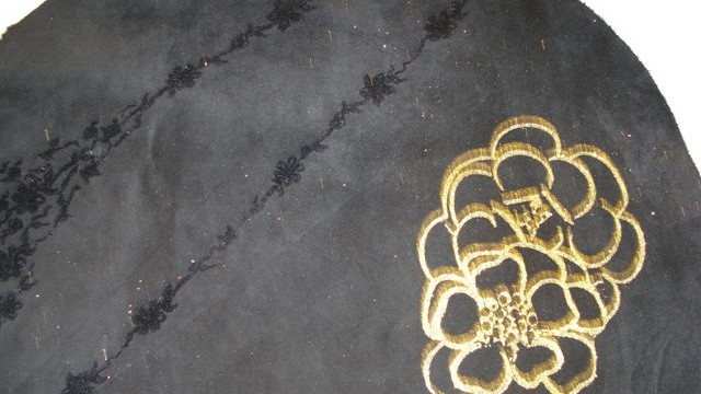 collection 1 flock+glitter on suede
